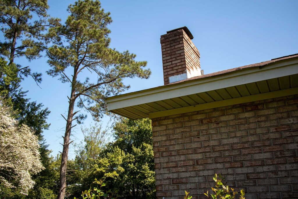 brick chimney repair