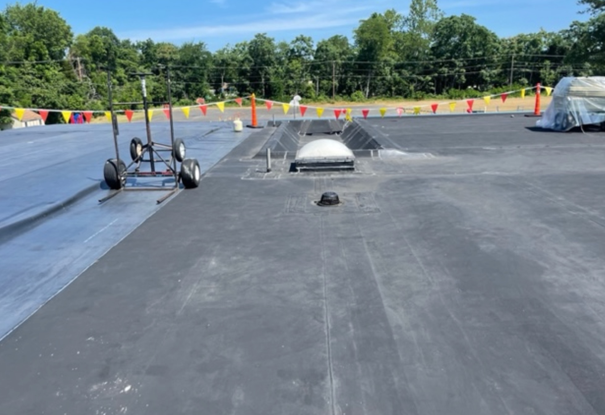 commercial roofing installation