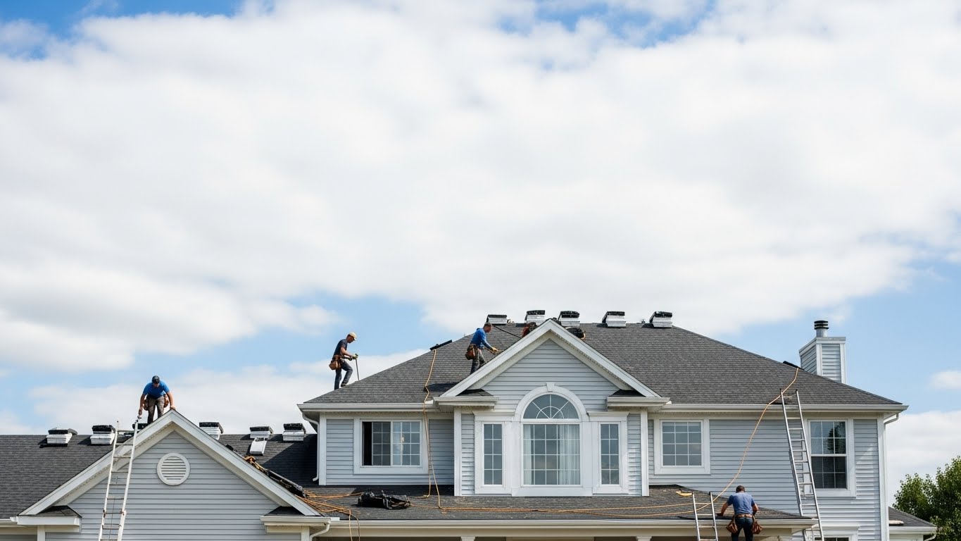 Schedule a roof inspection with Union Roofing