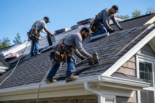 Architectural asphalt shingles installed by Union Roofing in Pennsylvania.